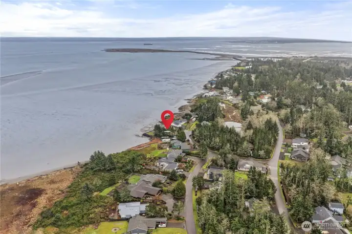 Approximately 5,250 square feet of usable land.