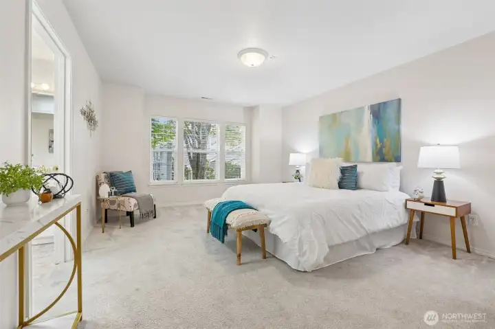 Primary Bedroom rear corner