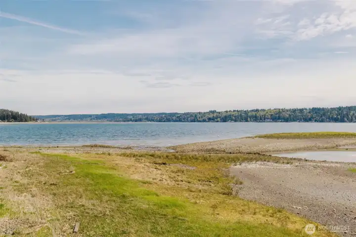 Beautiful view! That little island to the right they have nicknamed "Bird Island"