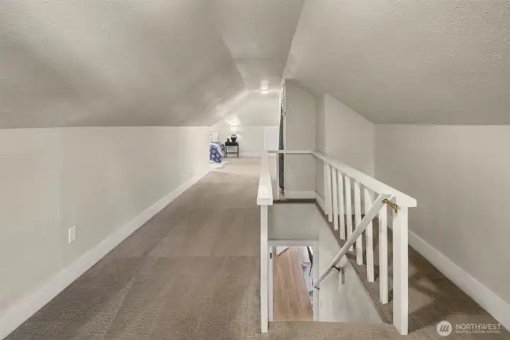Large upstairs area