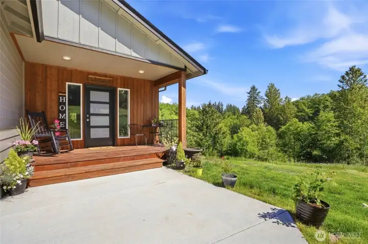 Covered Front Porch