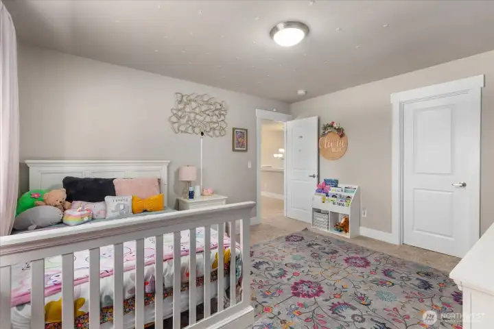 Thoughtfully designed secondary bedroom with ample space and natural light.