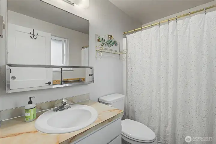 Top floor bathroom