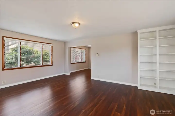 View of living room from Entry. View of living room from Entry.