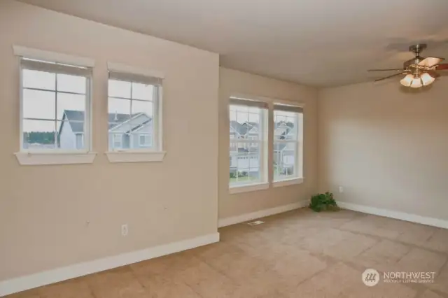 Bonus room, currently being used as a 5th bedroom