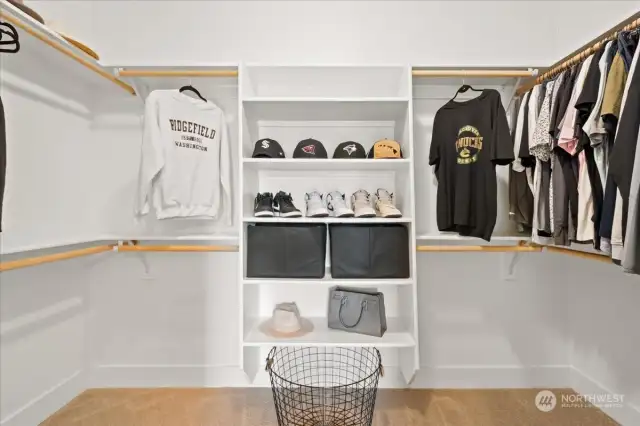 Primary Walk-in Closet