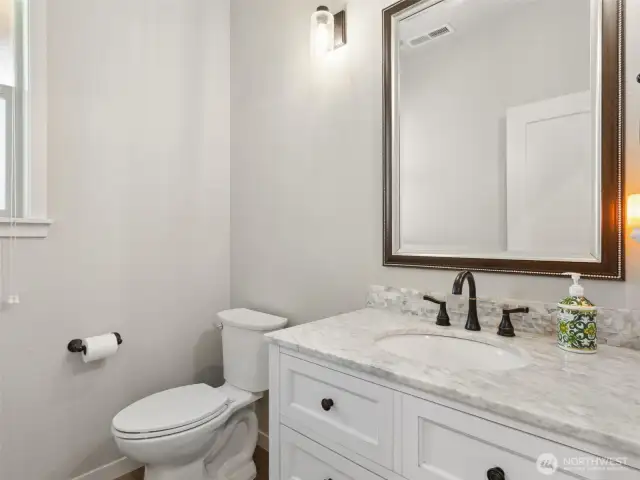 Bathroom at main level.