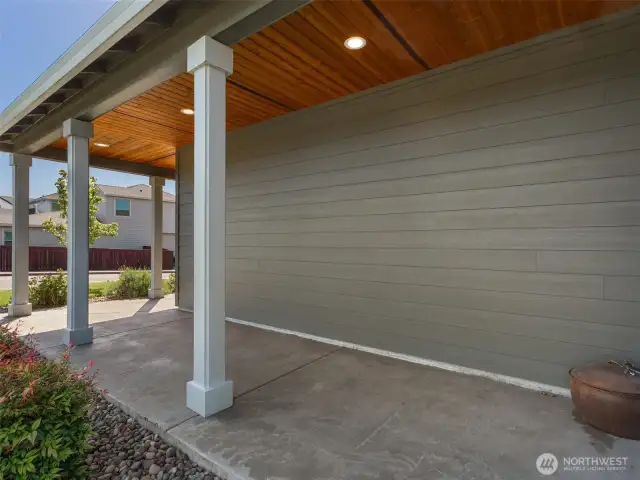 Wrap around porch.