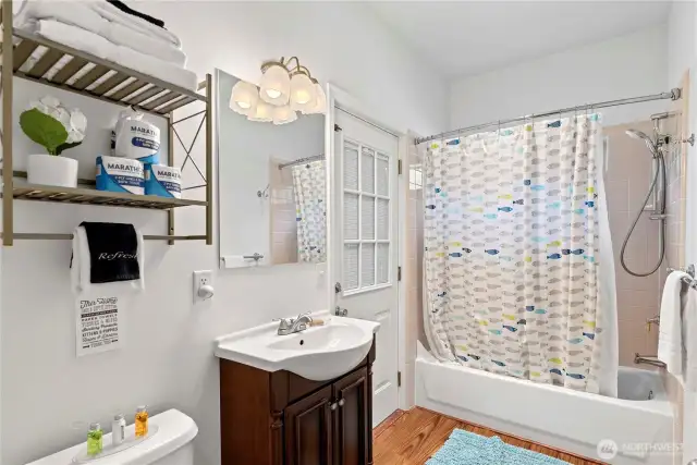 Full Bath with Access to Patio