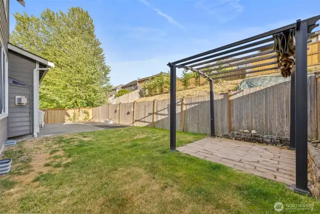 Plenty of space for raised garden beds or design your own personal backyard oasis.