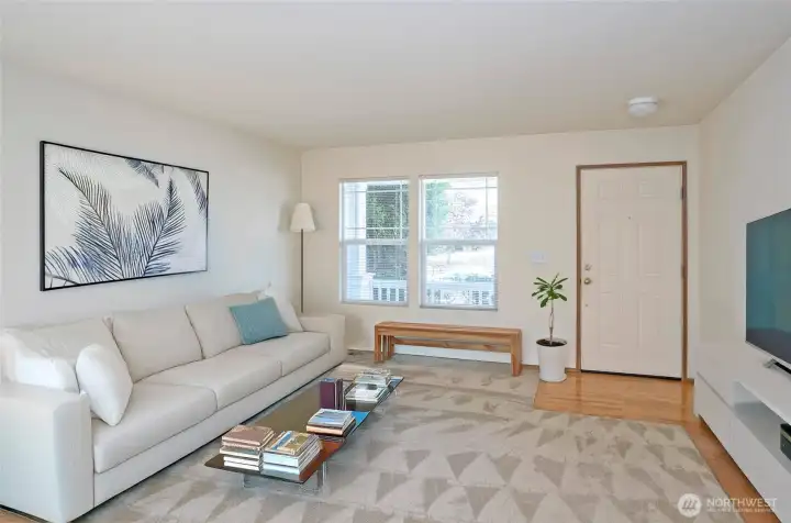 Digitally Staged - Formal Living Room