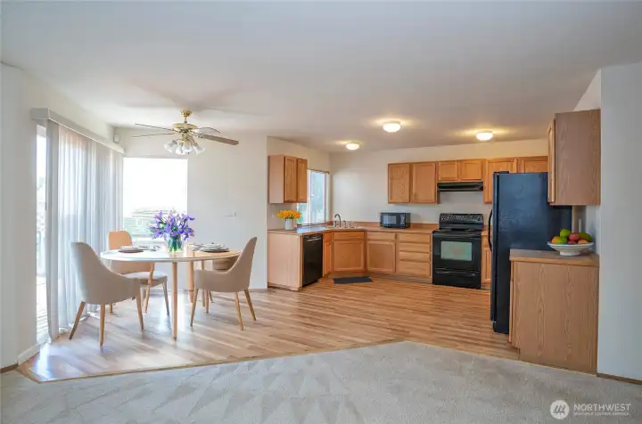 Digitally Staged - Dining Area