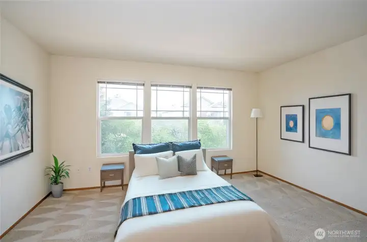 Digitally Staged - Bedroom 2