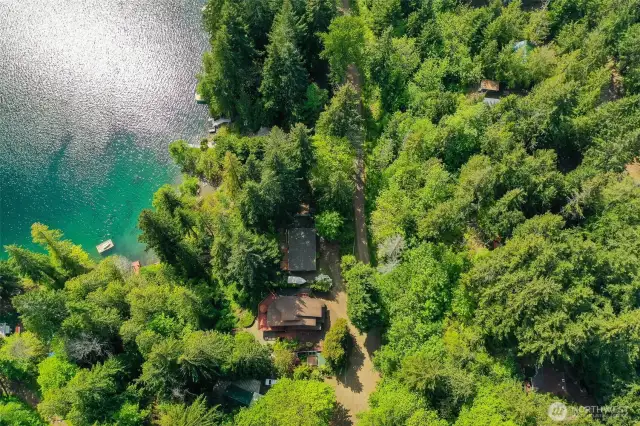 Drone Shot House