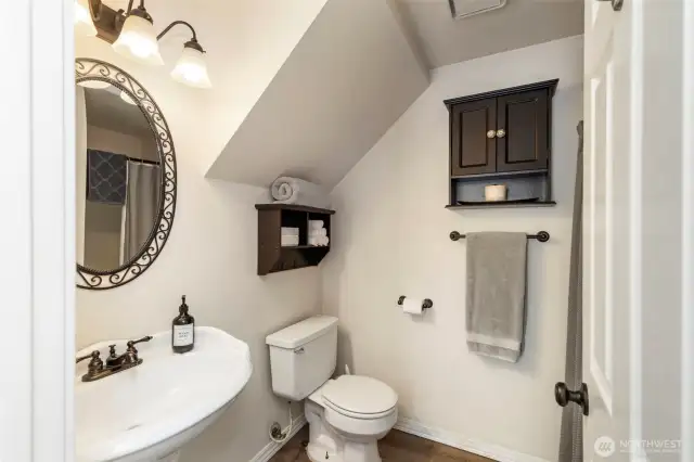 Main floor 3/4 bath.