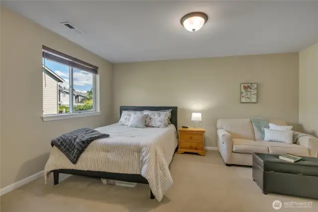 3rd bedroom is more of a Junior suite.
