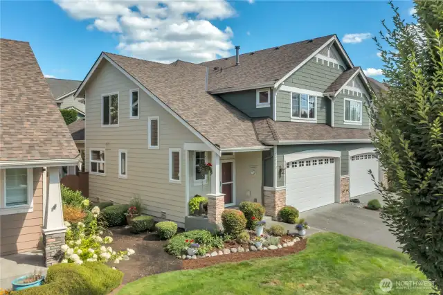All exterior maintained by the HOA
