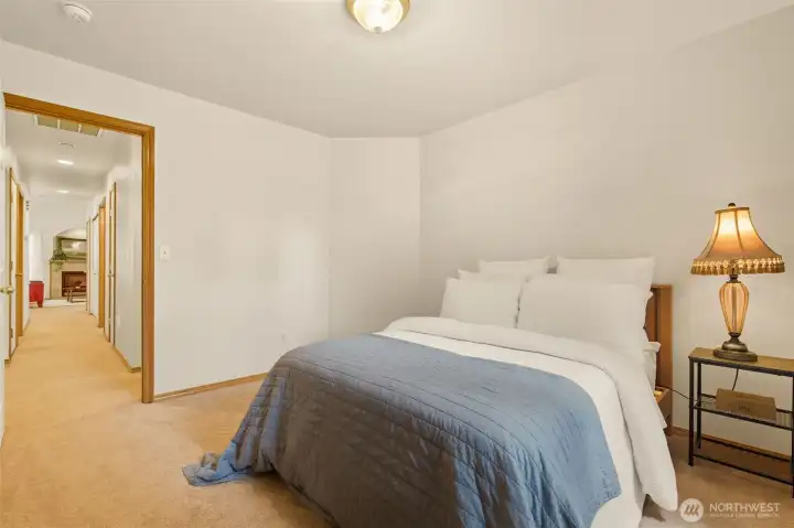 Full-sized closet in Bedroom #2.