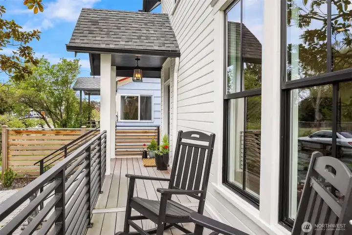 Rocking chair front porch