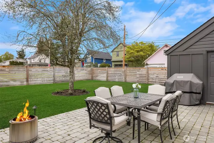 Back patio
