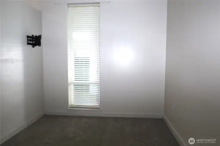 THE BEDROOM HAS A WINDOW TO THE MEZZANINE!