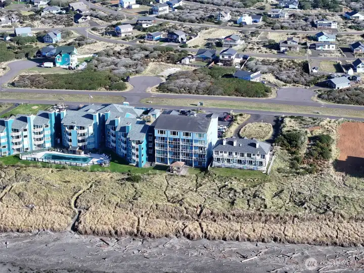 AERIAL VIEW OF OCEAN CREST!