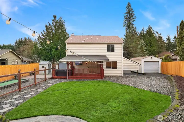 Low maintenance yard