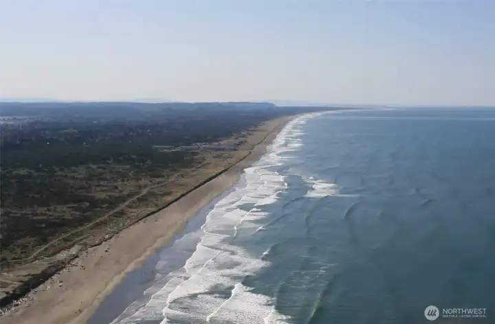 16 miles of gorgeous sandy beach