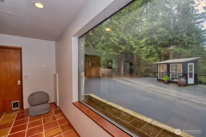 Bonus room -- with another large picture window.