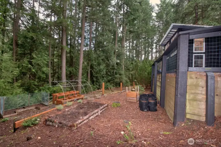 Garden space -- for all those plants you started in the green house!