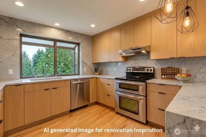 AI inspiration for potential renovation.