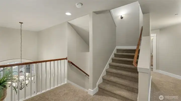 Stairs to that 3rd Floor Bonus Room