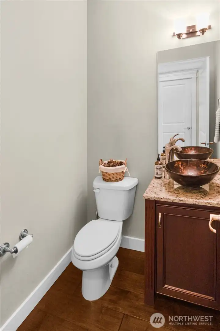 Half bath on the main