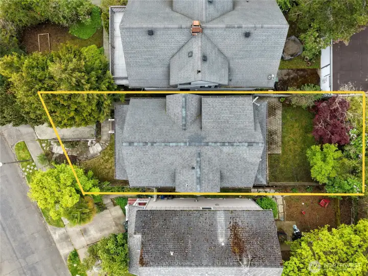 Property lines are approximate... this is the perfect sized easy maintenance, yet maturely landscaped property!