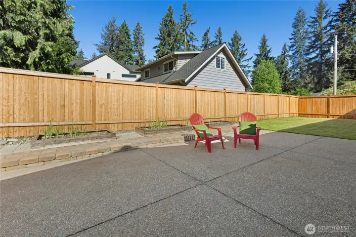 EZ care back yard