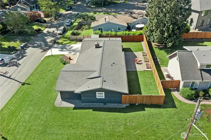 Fully Fenced Yard