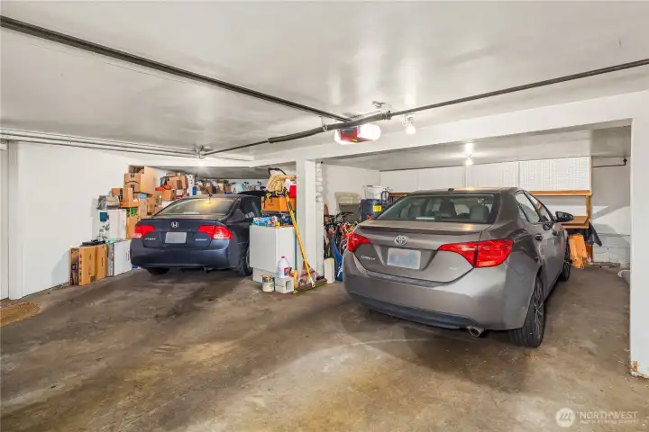 2-car garage for units 111B & 109