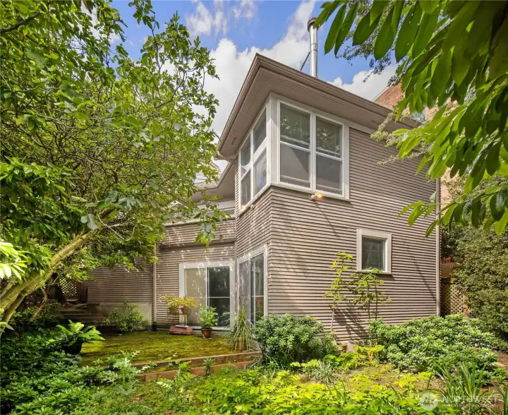 Unit 109 private yard and patio
