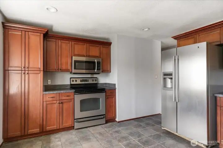 Plenty of kitchen storage for a small house Plenty of kitchen storage for a small house