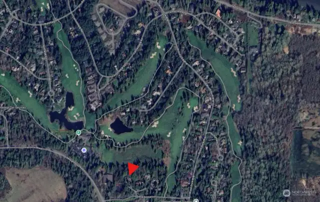 Google Map View of the Property pointed with Red Arrow