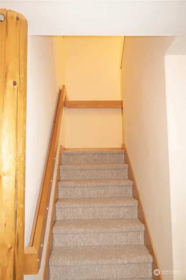 Stairs to the 2nd floor