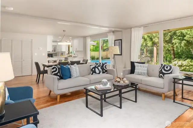 Open concept living