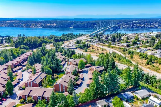 Easy Commute to Gig Harbor, University Place