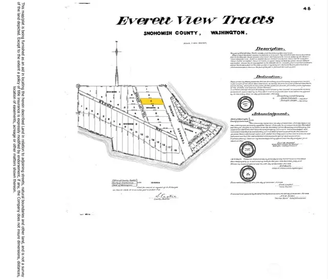 Recorded map