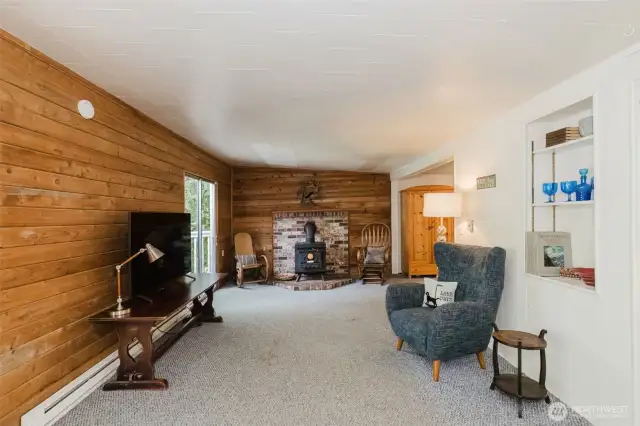 Upstairs living space