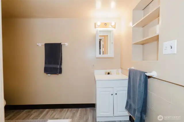 Downstairs bath