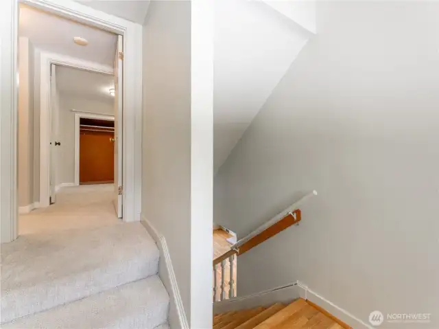 Stairway landing