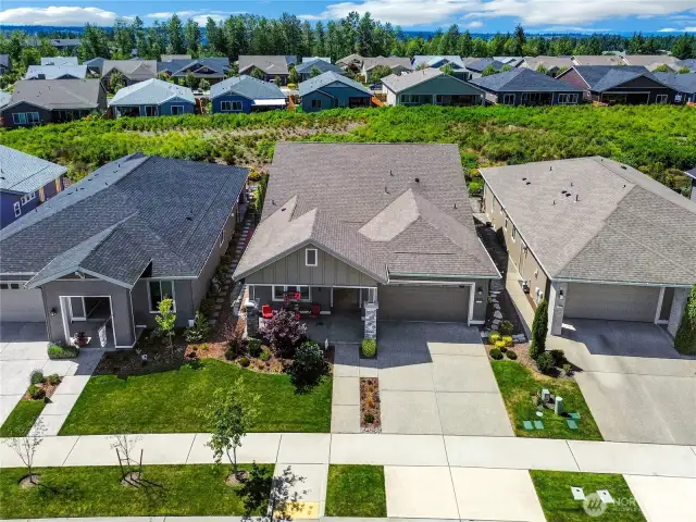 Check out the permanent greenbelt behind this perfect 5,483 square-foot lot.