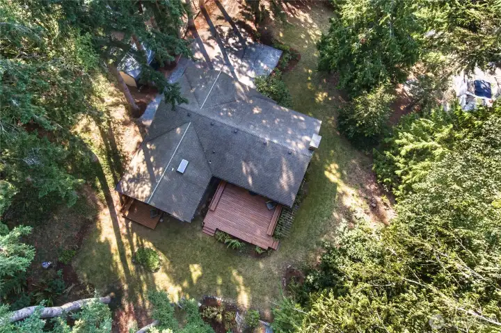 Property line extends to bottom of the ravine