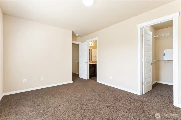 Another Large bedroom with connecting bath and walk in closet